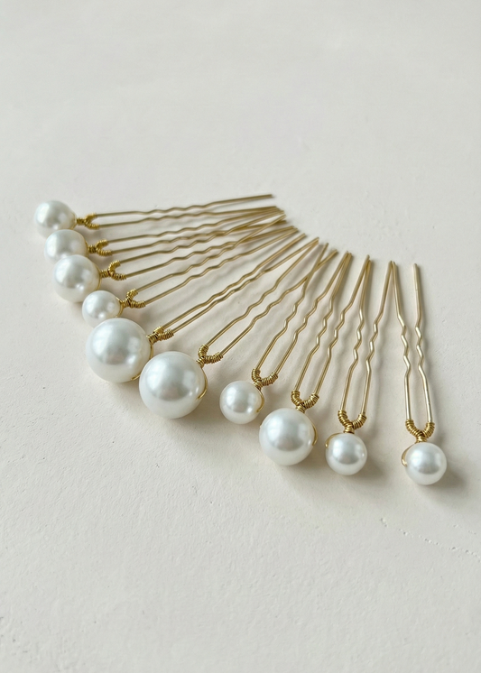 Pearl Bridal Hair Pins