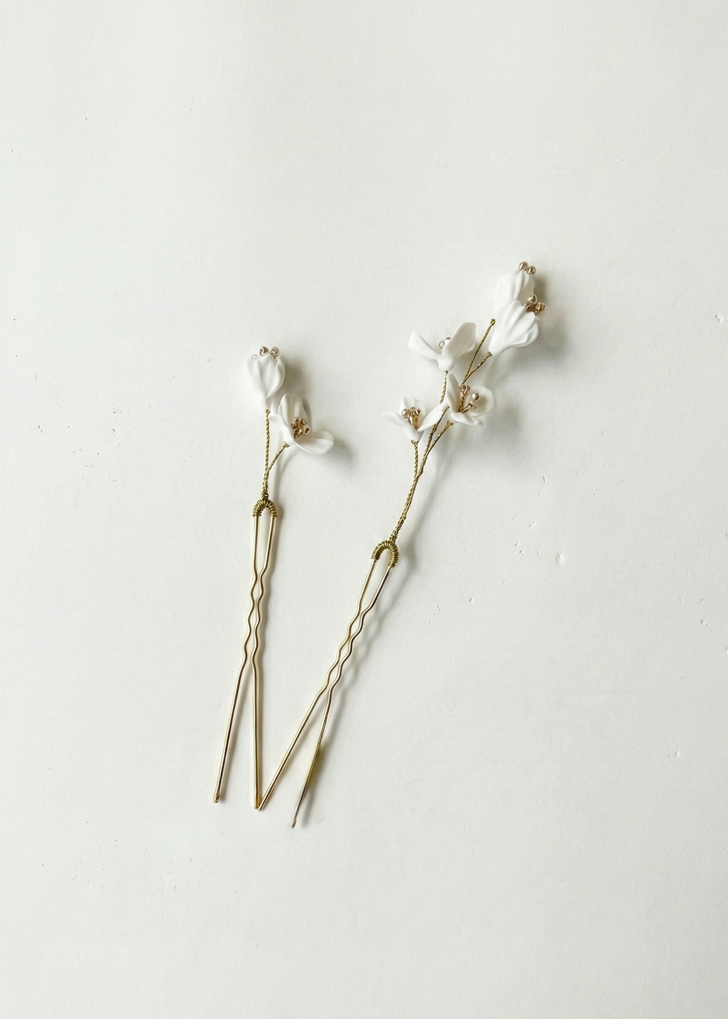 Flower bridal pins