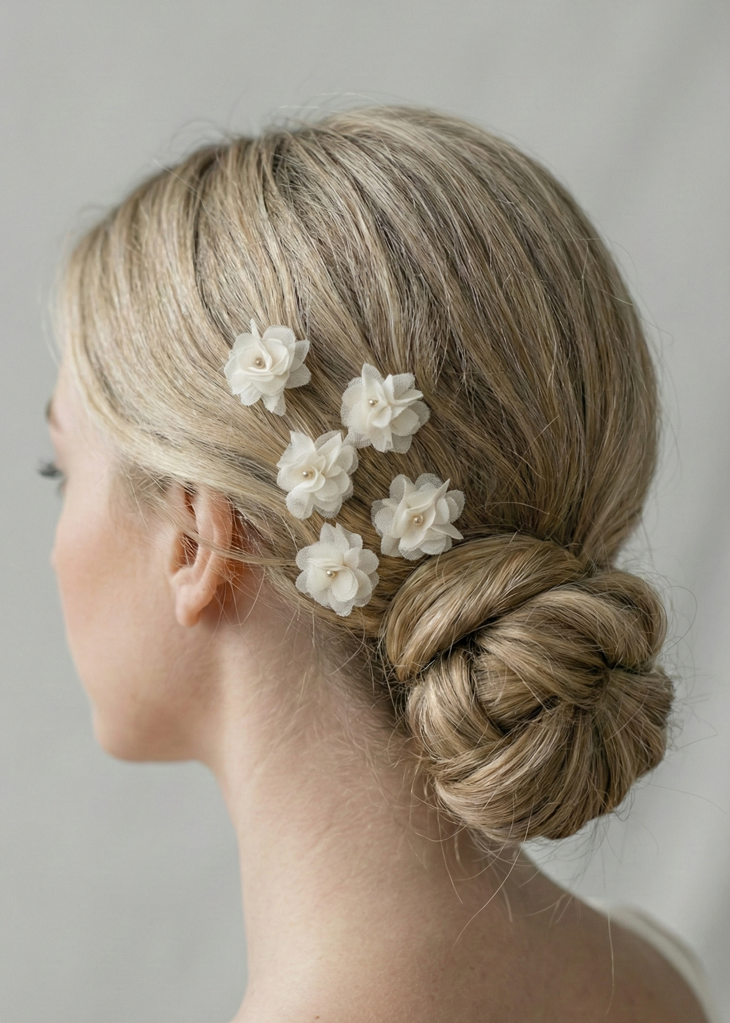 Floral bridal pins